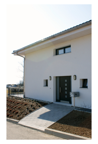 photo porte d'entrée vue extérieure